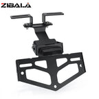 Motorcycle License Plate Holder Tail Tidy Bracket with LED Light for VOGE DS / DSX Models