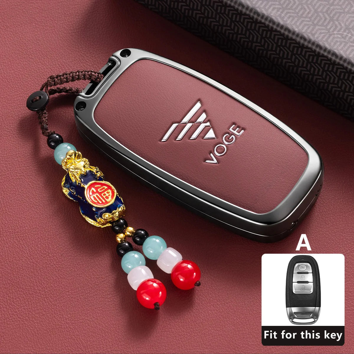 Alloy Key Cover Case for VOGE SR1 ADV 125, SR250GT (SR3), Sfida & SR16