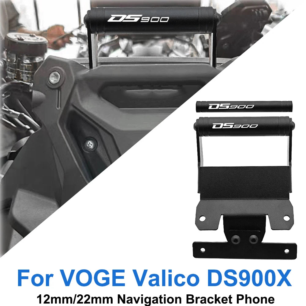Supporto CNC per telefono cellulare e navigazione GPS per VOGE Valico DS900X / DSX900 (2024–2025)