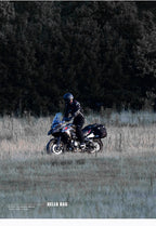 40L Quick Release Motorcycle Saddle Bags with Waterproof Inner Liners Universal