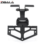 Motorcycle License Plate Holder Tail Tidy Bracket with LED Light for VOGE DS / DSX Models