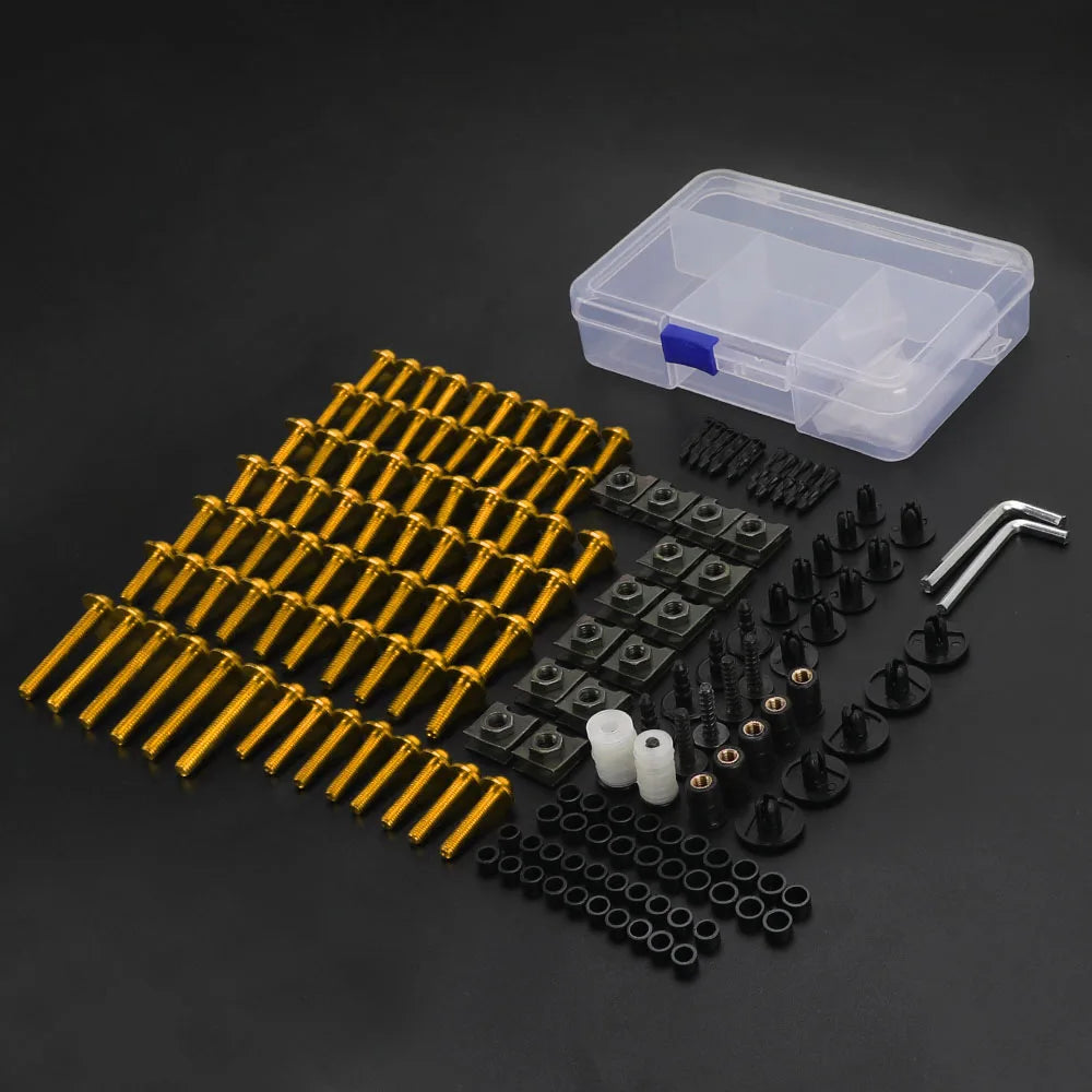VOGE Motorcycle Fairing Bolts & Screws Kit (6061 Aluminum)