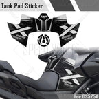 3M Anti-Slip Fuel Tank Pad Stickers for VOGE Valico 525DSX (2023–2025)