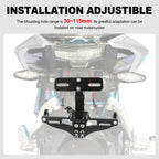 Soporte para matrícula LED de motocicleta VOGE