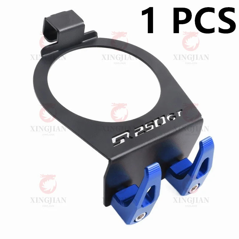 Luminous Starter Switch Cover & Helmet Hook for VOGE SR250GT – CNC Decorative Glow Ring Accessory