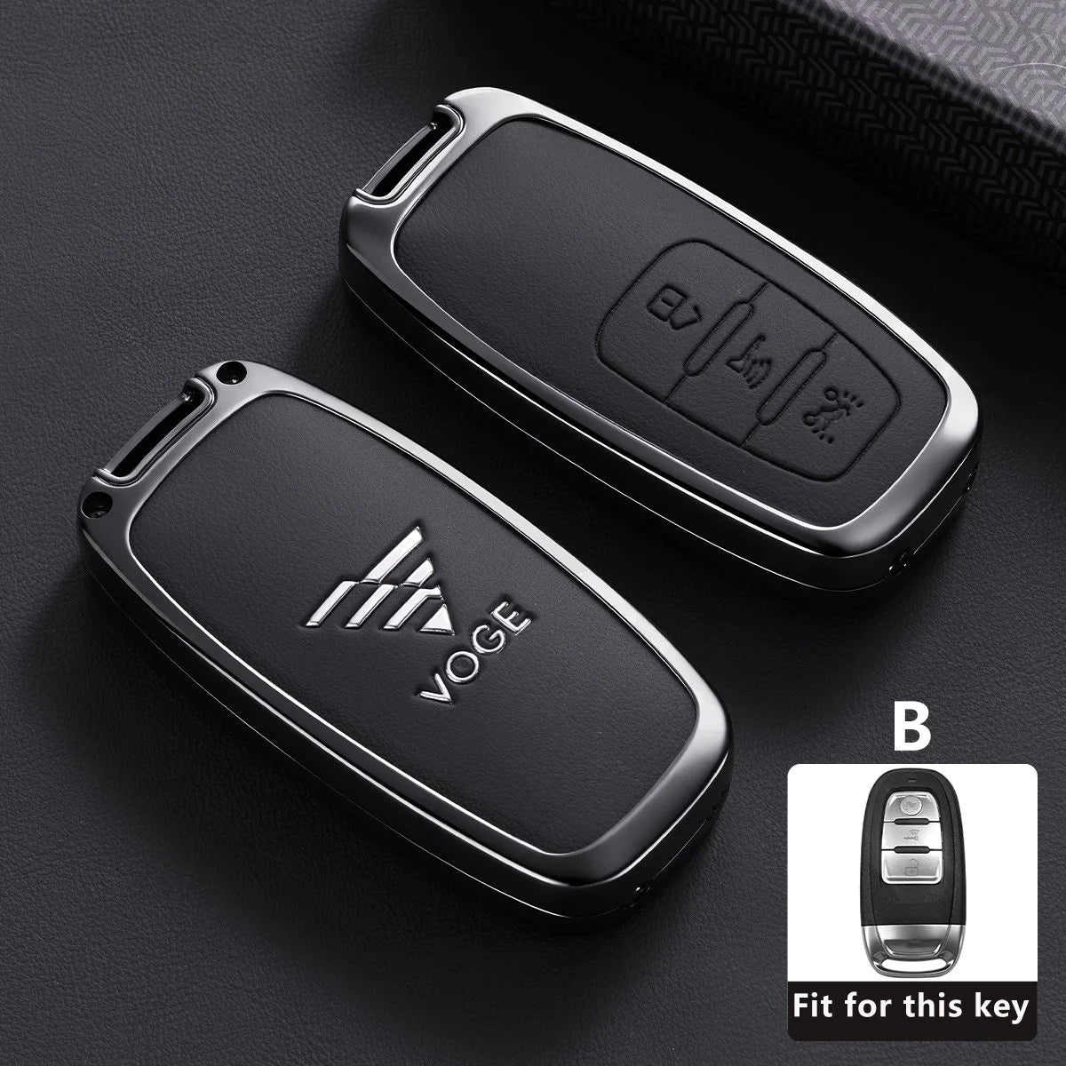 Alloy Key Cover Case for VOGE SR1 ADV 125, SR250GT (SR3), Sfida & SR16