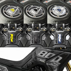 VOGE DS800X Rally 3D Hand Guard Decal Kit (2025–2026)