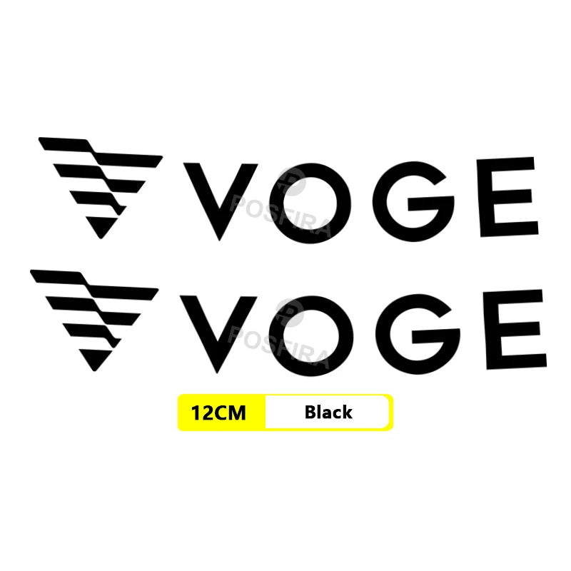 Pegatinas y calcomanías de vinilo para motocicletas VOGE