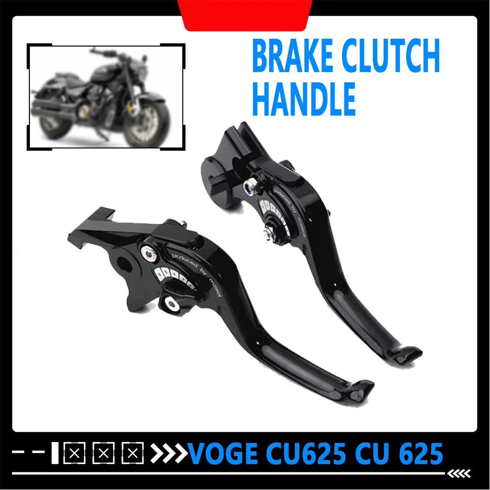 VOGE CU625 CNC Short Adjustable Brake & Clutch Levers (2-Finger)