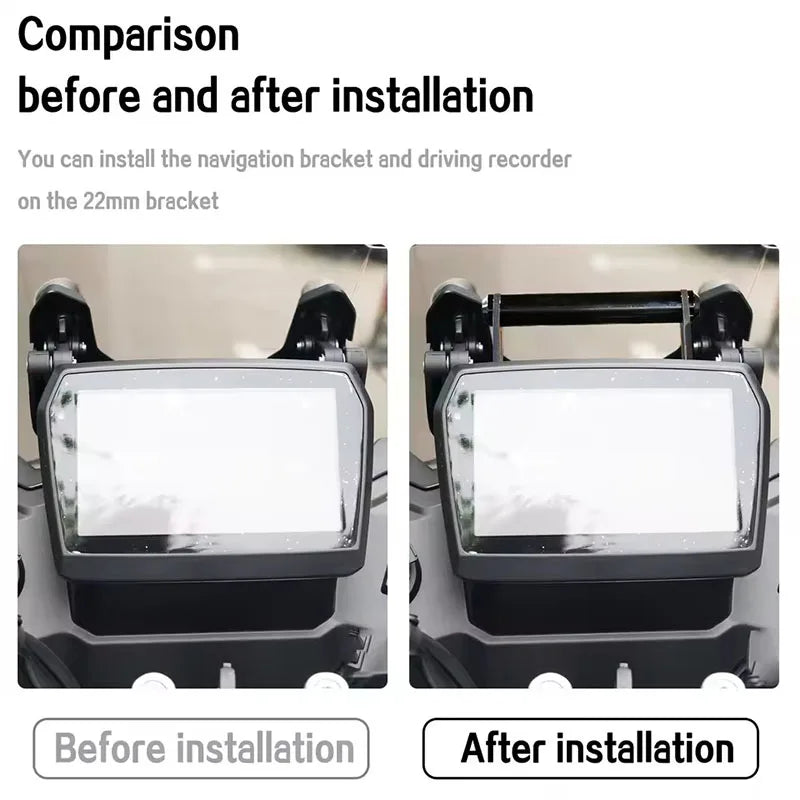 For VOGE Valico 625DSX DSX625 DS625X 525DSX DSX525 DS525X DSX 525625 Motorcycle GPS Navigation Bracket Mobile Phone Holder Stand