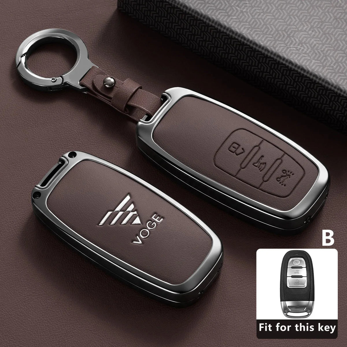 Alloy Key Cover Case for VOGE SR1 ADV 125, SR250GT (SR3), Sfida & SR16