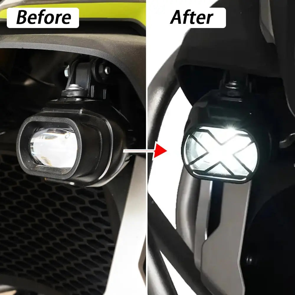Protezione per fendinebbia per VOGE DSX 525 / 625 / 800 / 900 – Copertura per fendinebbia per moto (2023–2025)