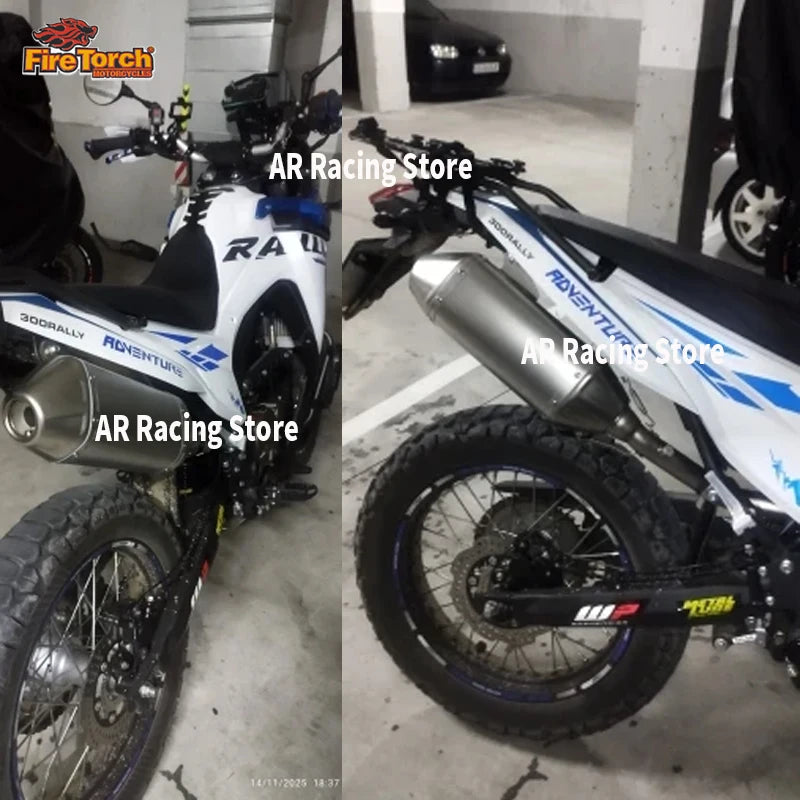 Système d’Échappement Slip-On pour VOGE 300GY / Valico 300 Rally