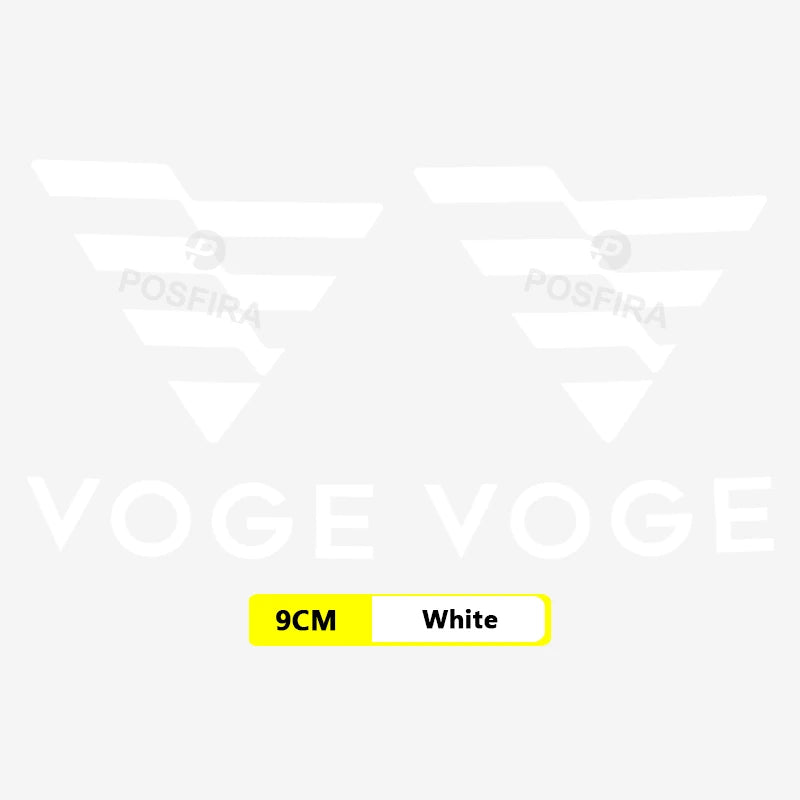 Pegatinas y calcomanías de vinilo para motocicletas VOGE