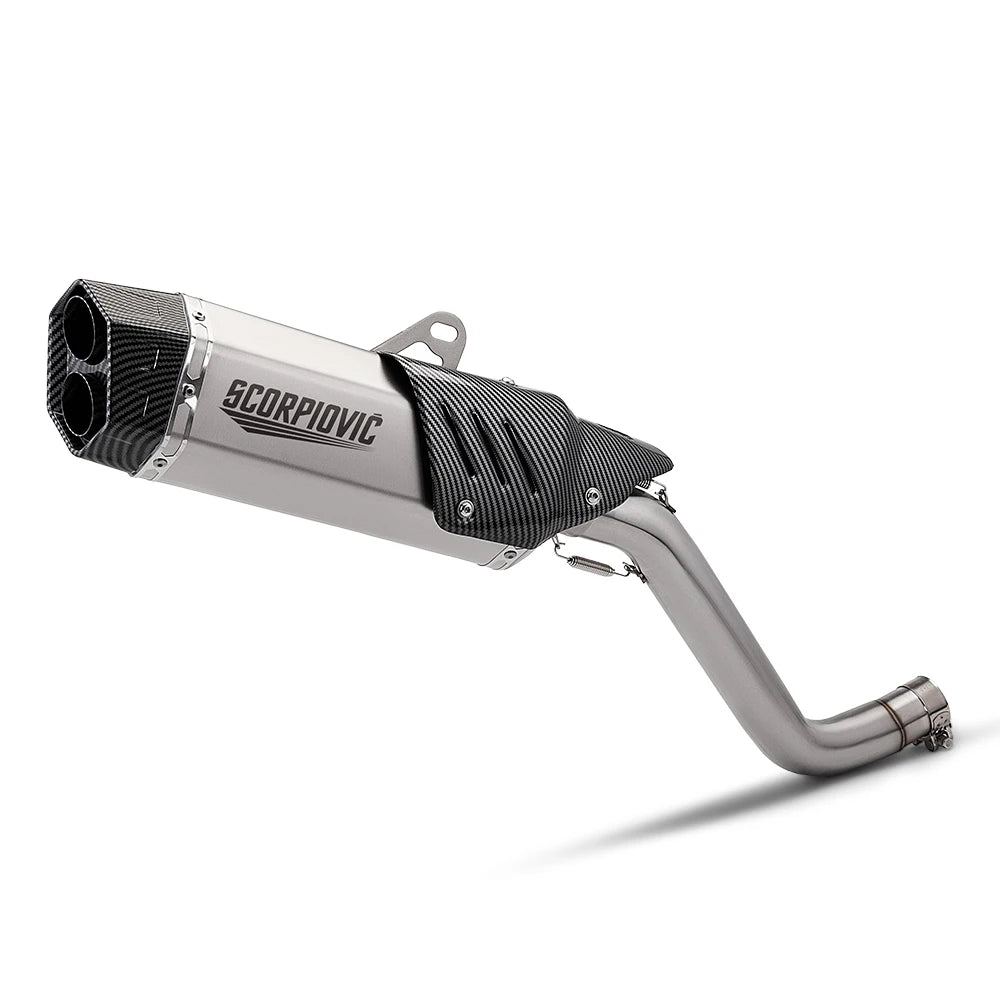 Tubo di collegamento centrale per scarico moto Slip-On per VOGE DS525X (2023–2024)