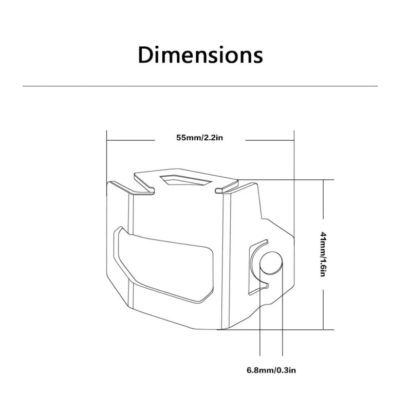 VOGE Rear Brake Fluid Reservoir Guard Protector