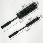 Microfiber Motorcycle Wheel Barrel Cleaning Brush