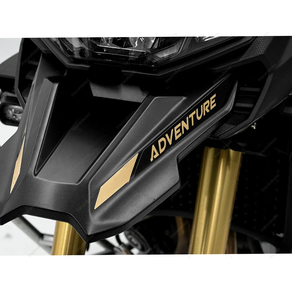 Adhesivo reflectante para el protector de labio delantero de la motocicleta para VOGE DSX900 / DS900X (2024-2025)