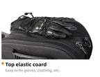 Rhinowalk 15L Motorcycle Tunnel Bag – Waterproof Scooter & Tail Seat Bag with Rain Cover