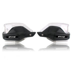 Black SR450X handguards with clear shields
