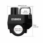 DS800X helmet lock dimensions for 22-25 mm bars