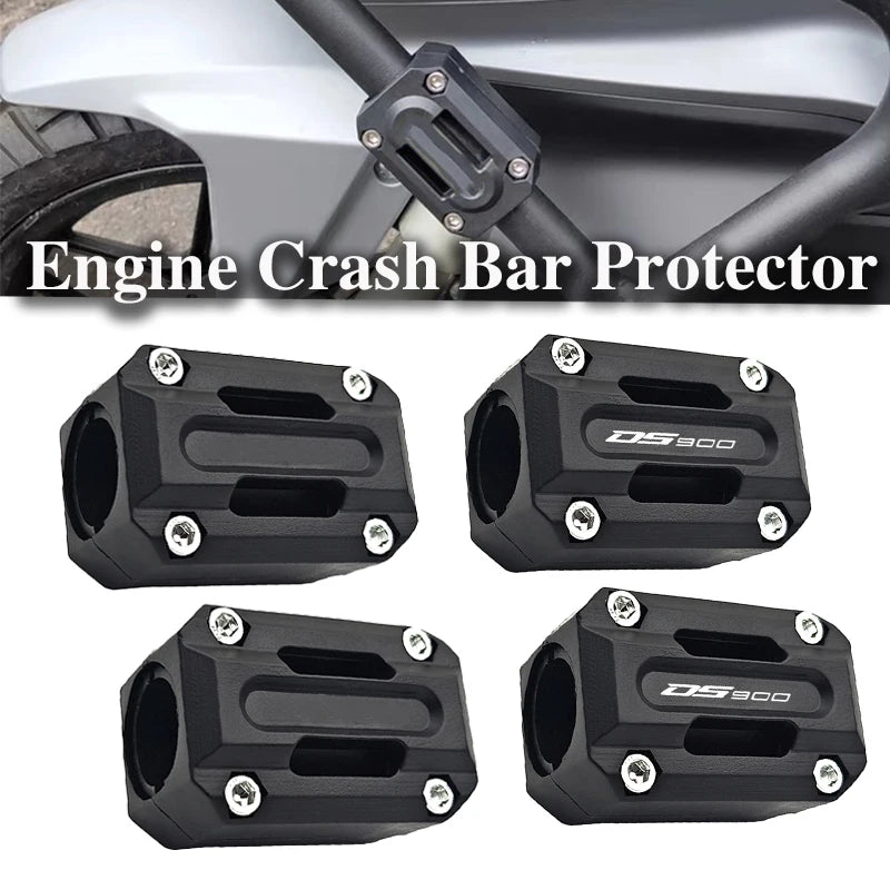 Engine Crash Bar Guard for VOGE 900DS / DS900 / DS900X / 900DSX (2024– ) – 22mm / 25mm / 28mm Crash Bar Protection Blocks