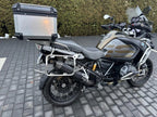 Bauletto posteriore per moto in alluminio da 65 litri - Baule posteriore impermeabile con attacco a sgancio rapido
